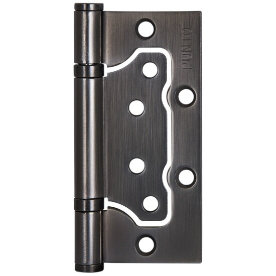 Петля универсальная без врезки Punto IN4200W GR (200-2B 100x25) графит (2ШТ/упак)