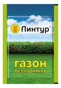 Средство от сорняков на газонах Линтур 1,8 гр. (комплект из 3 шт.)