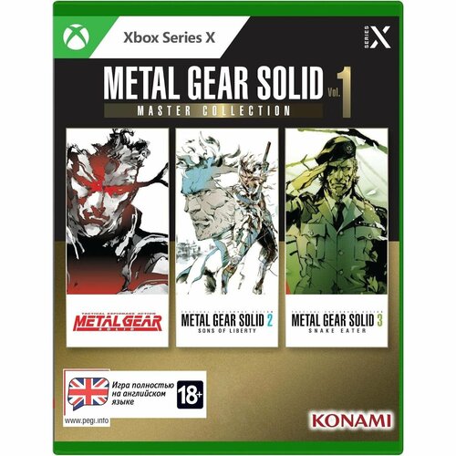 Xbox игра Konami METAL GEAR SOLID MASTER COLLECTION Vol. 1 Day One metal gear solid master collection vol 1 day one edition [xbox series x английская версия]