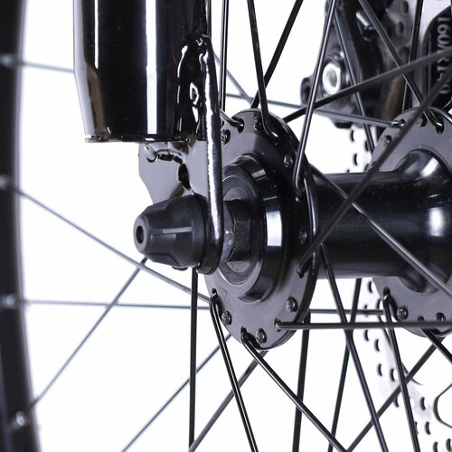 Велосипед взрослый алюминиевый горный 26 дюймов 10 скоростей на рост 140-165см COMIRON BRAVE втулки на промподшипниках Цвет черная молния 1999900₽