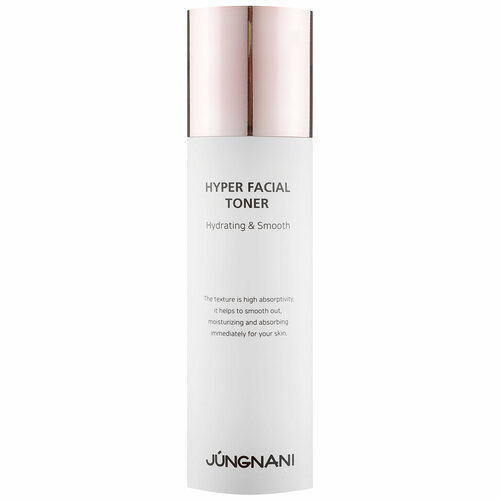 Обновляющий тонер с пептидами Jungnani Hyper Facial Toner, 120 мл набор уходовый с пептидами jungnani hyper facial nutrition skin care 3 set 120 мл 2 50 мл