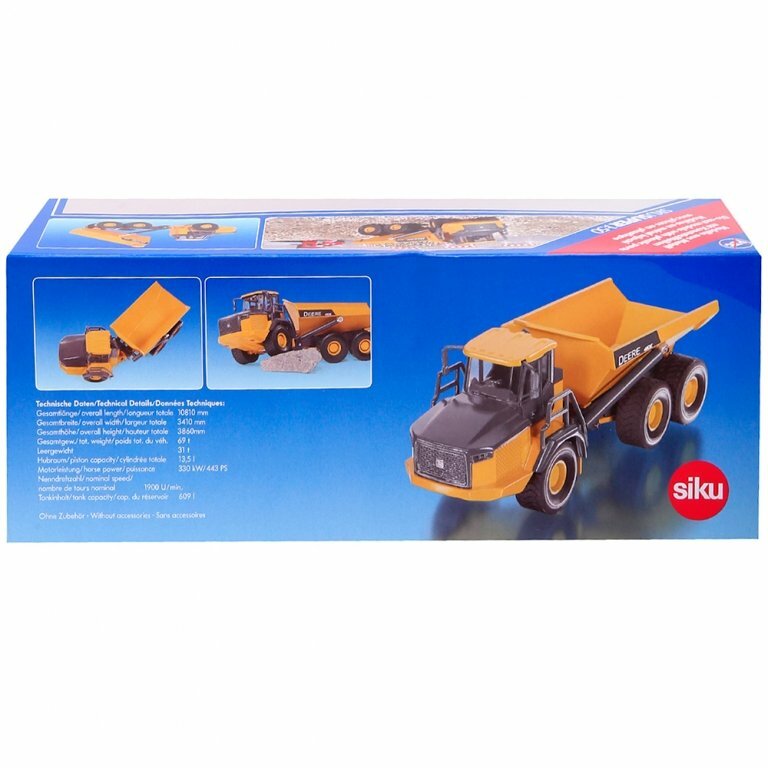 Масштабная модель Siku John Deere Dumper 410E 1 : 50 - фото №7