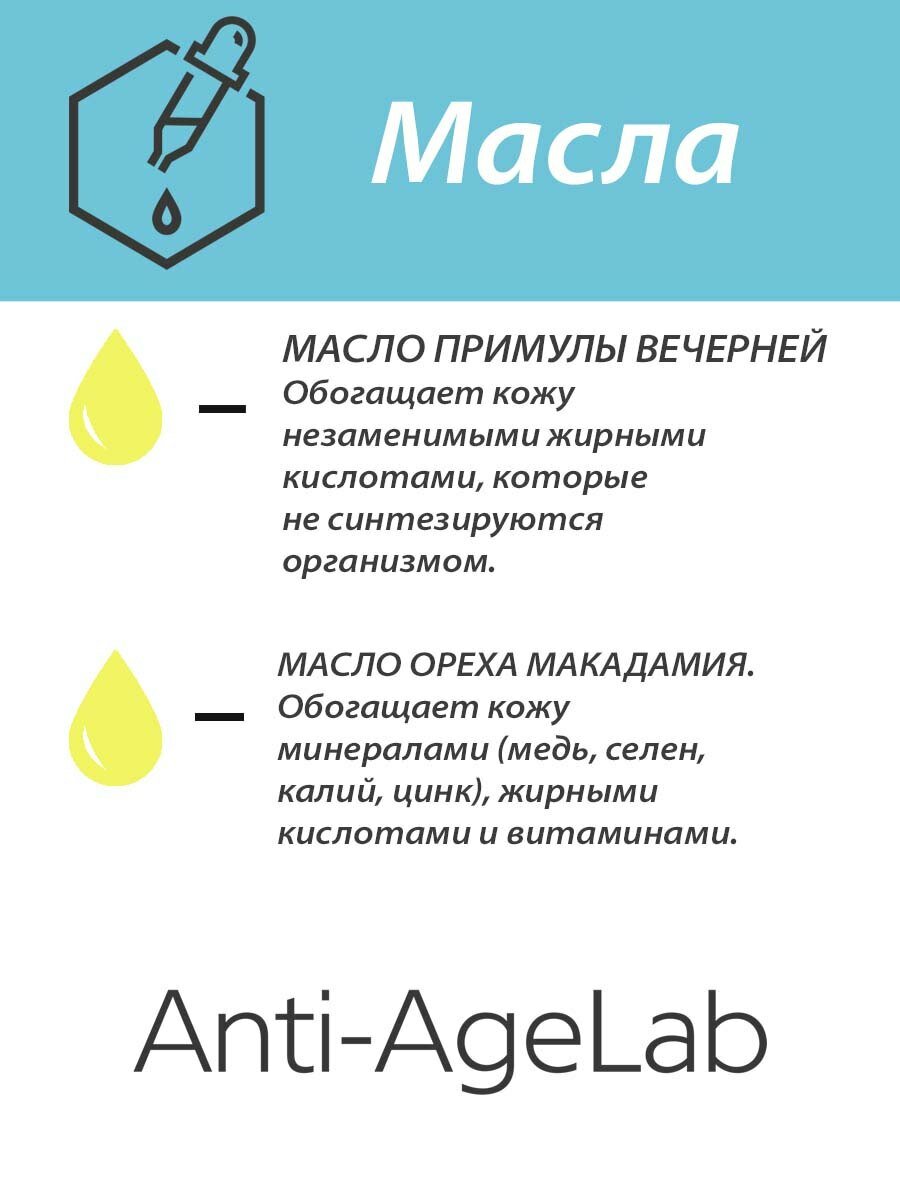 Миорелаксанты Сыворотка-филлер для заполнения морщин с эффектом ботокса 35+ Anti-AgeLab 10 мл
