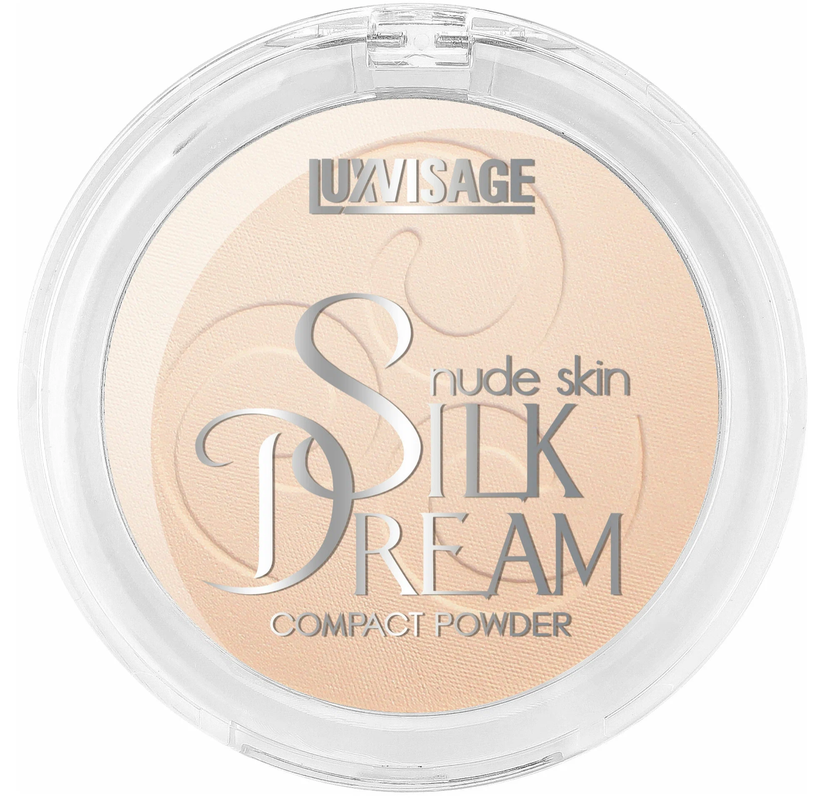 ЛюксВизаж / LuxVisage - Пудра компактная для лица Silk Dream nude skin тон 02, 10 г
