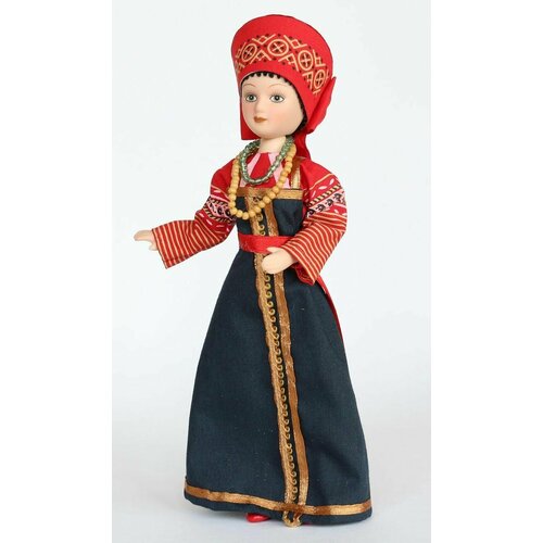 кукла коллекционная в праздничном костюме енисейской губернии Кукла коллекционная в праздничном костюме Владимирской губернии