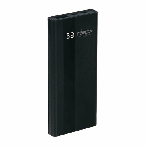 FORZA Аккумулятор мобильный 5000 мАч USB 2А дисплей Чёрный 1284₽