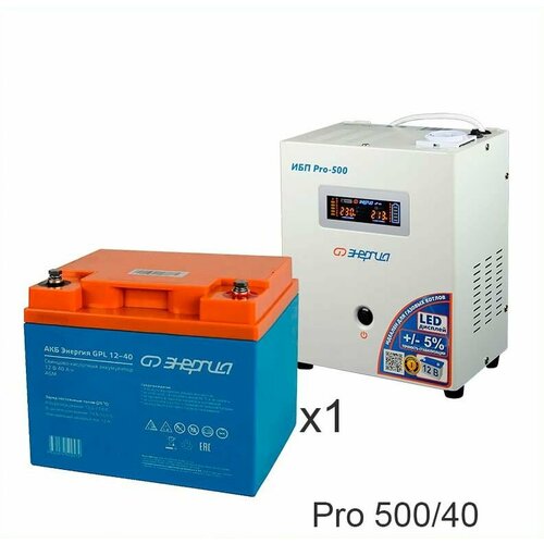 Энергия PRO-500 + Энергия GPL 12–40
