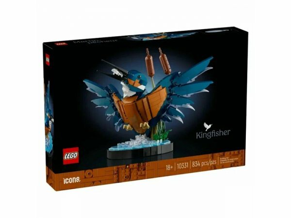 Конструктор LEGO Icons 10331 Птица зимородок