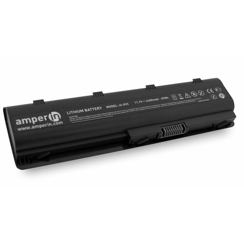 Аккумуляторная батарея Amperin для ноутбука HP Pavilion DV6-6c 11.1V (4400mAh)
