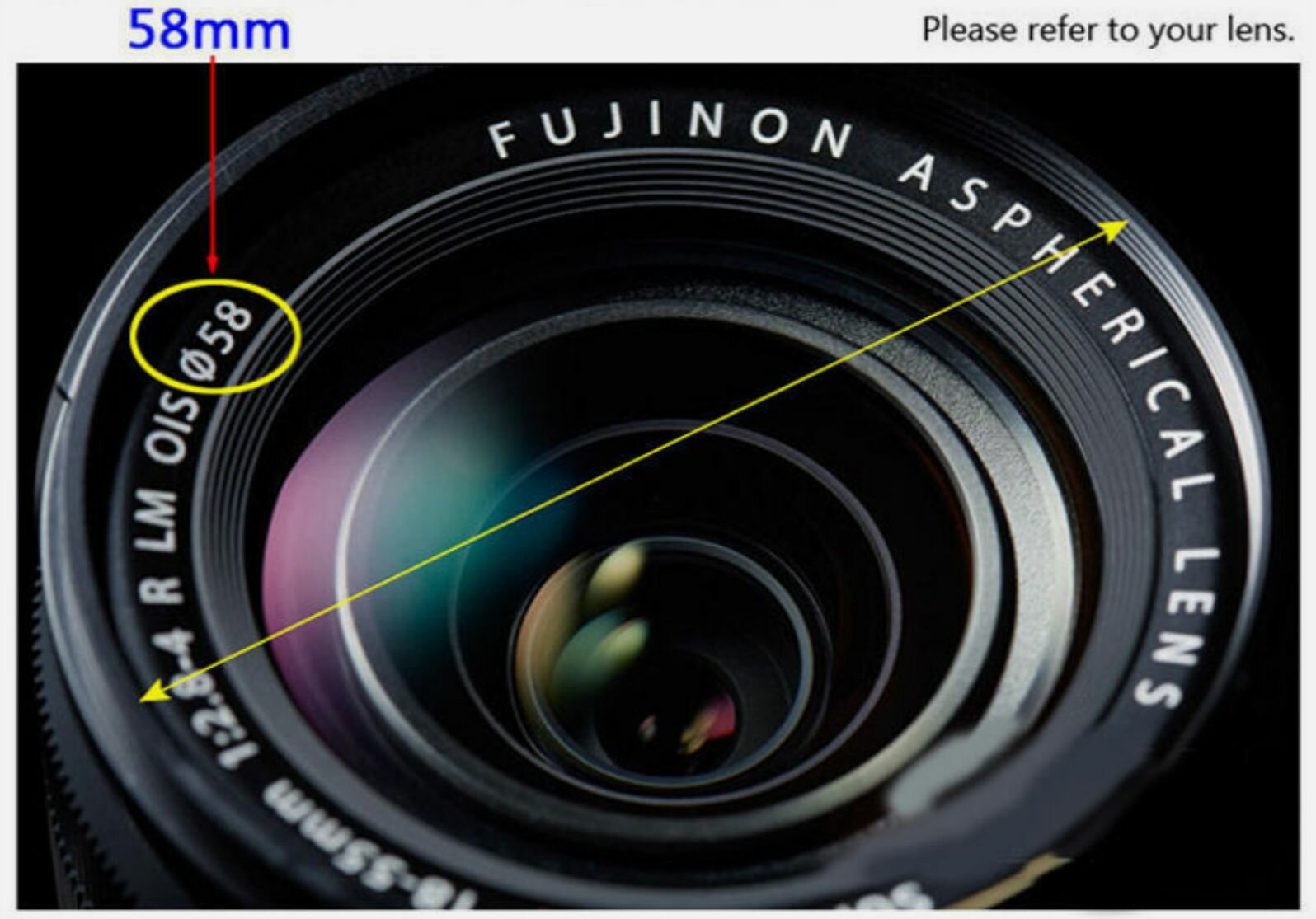 Nikon Крышка для объектива 58mm LC-58 - фото №3