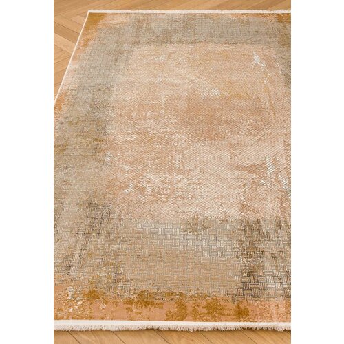 Ковер на пол 1,5 на 2,25 м в спальню, гостиную, бежевый Versaille 4066