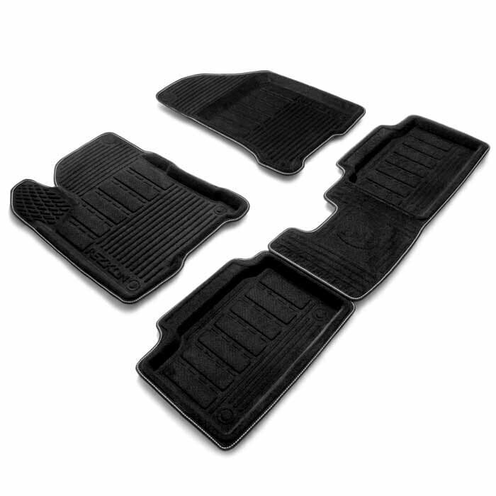 фото Коврики салона 3D текстильные для Ford Mondeo 2015-2022 / Форд Мондео