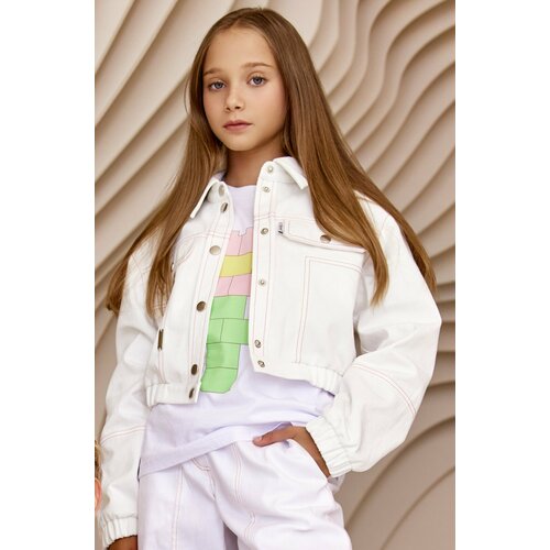 пиджак KIDSANTE, размер 110-116, белый