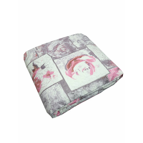 Одеяло-покрывало стеганное Двухспальное 255х255 см, SERVALLI / Покрывало на кровать 2-х спальное / Летнее одеяло на кровать 100% полиэстер