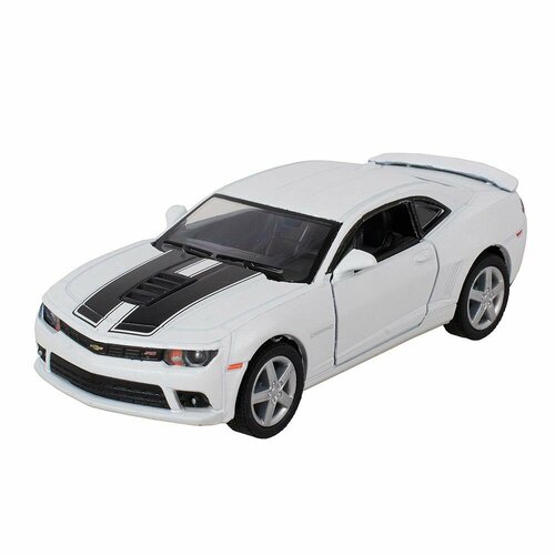 Машинка металлическая инерционная 2014 Chevrolet Camaro KT5383DF 1:38 KINSMART машина siku 1538 chevrolet camaro siku1538