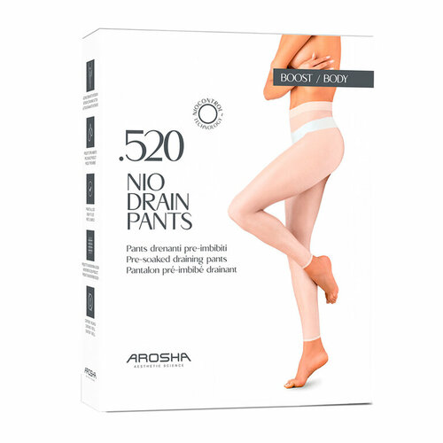 Дренажный комплект с легинсами для коррекции отечного целлюлита размер SM AROSHA NIO DRAIN PANTS 1 шт 13139₽