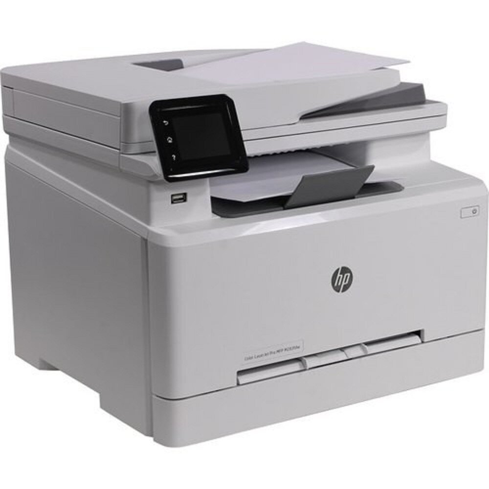 МФУ лазерный HP Color LaserJet Pro M283fdw, A4, цветной, лазерный, белый [7kw75a] - фото №12