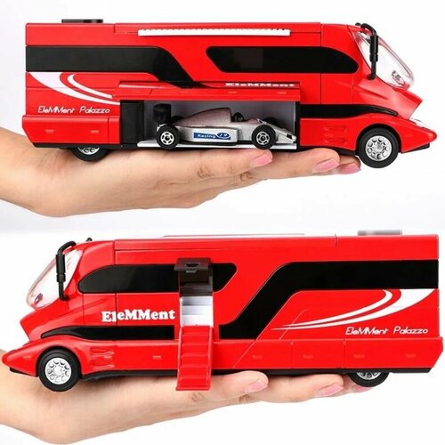 Модель металлическая автобус коллекицонный 22см, свет и звук, коллекционный подарок мальчику
