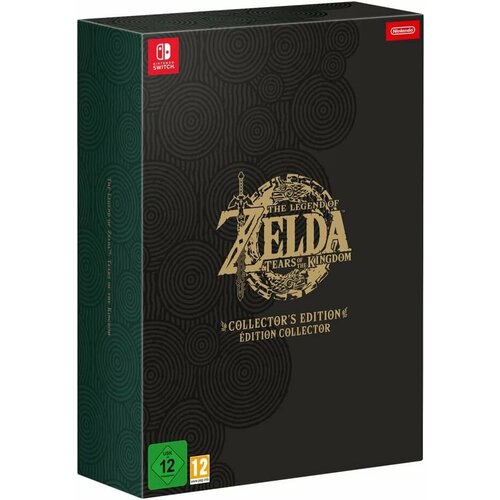 Игра Nintendo Switch The Legend of Zelda: Tears of the Kingdom Collector's Edition (EU) 3d постер the legend of zelda link