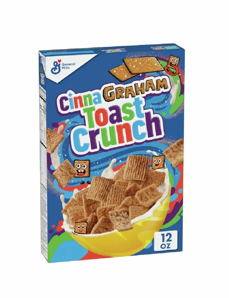 Сухой завтрак Cinna Graham Toast Crunch, 340гр