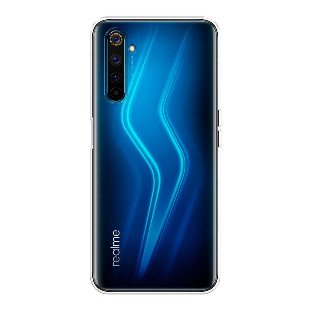 Чехол на Realme 6 Pro / Реалми 6 Про прозрачный