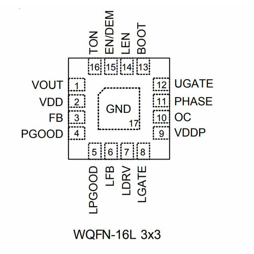 Микросхема RT8204CGQW H6=