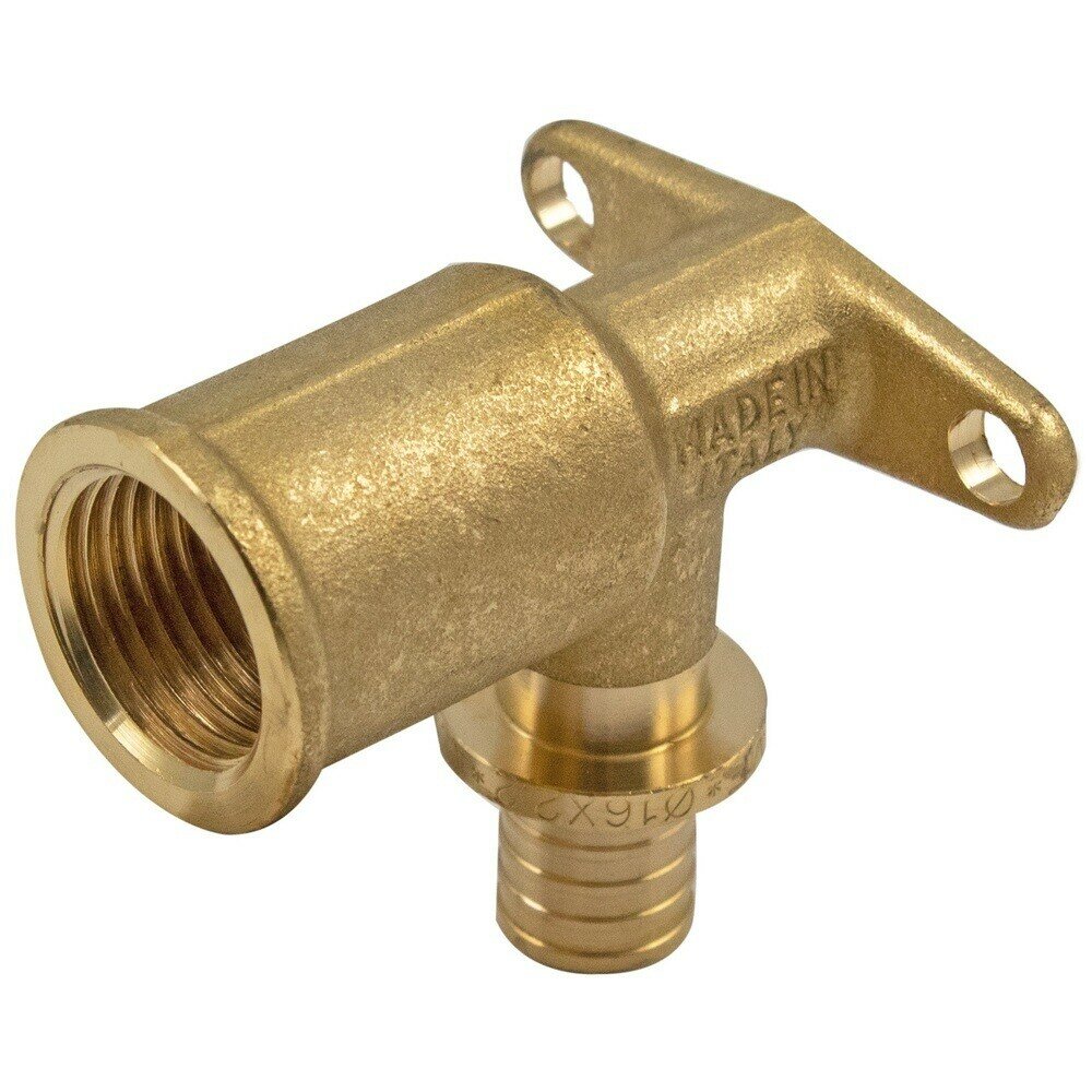 фото Водорозетка Tiemme 16 мм х 1/2 ВР(г) удлиненная латунь (1710214)