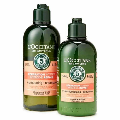 Набор косметики для волос L'Occitane шампунь и кондиционер