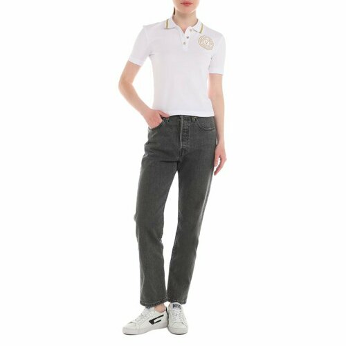 Поло Versace Jeans Couture, размер XS, белый