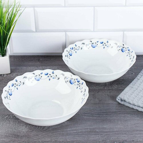 Набор салатников Васильки 2 штуки 1000 мл 790₽