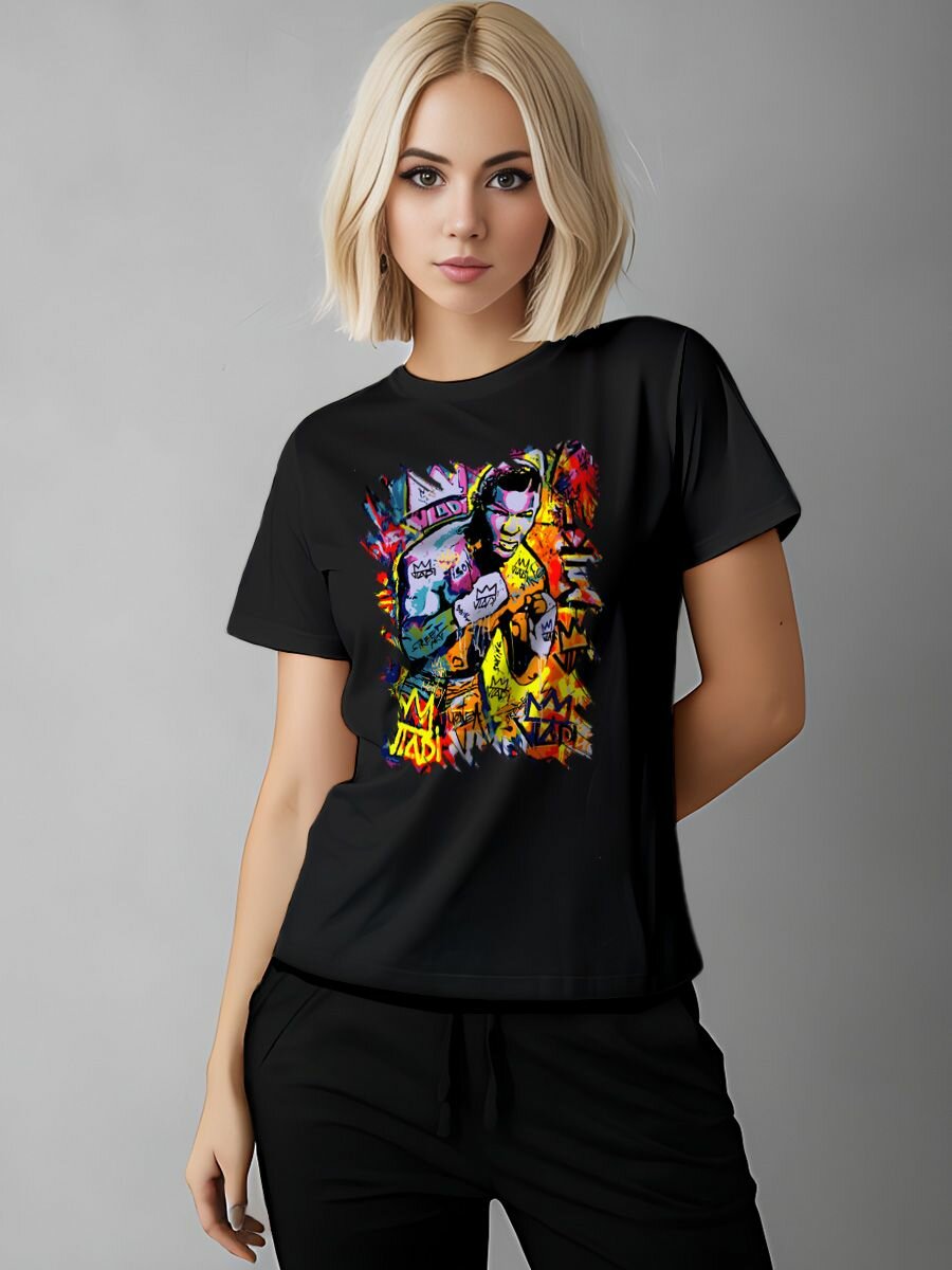 Футболка Printech размер XL (46-48) черный