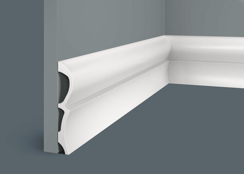 Изображение товара Плинтус 6 штук 120х16х2000мм Экополимер PX037 Cosca Decor