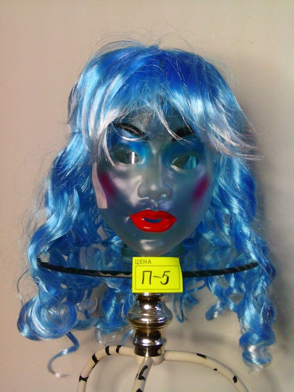 П5 парик карнавальный мальвина локон длина 60