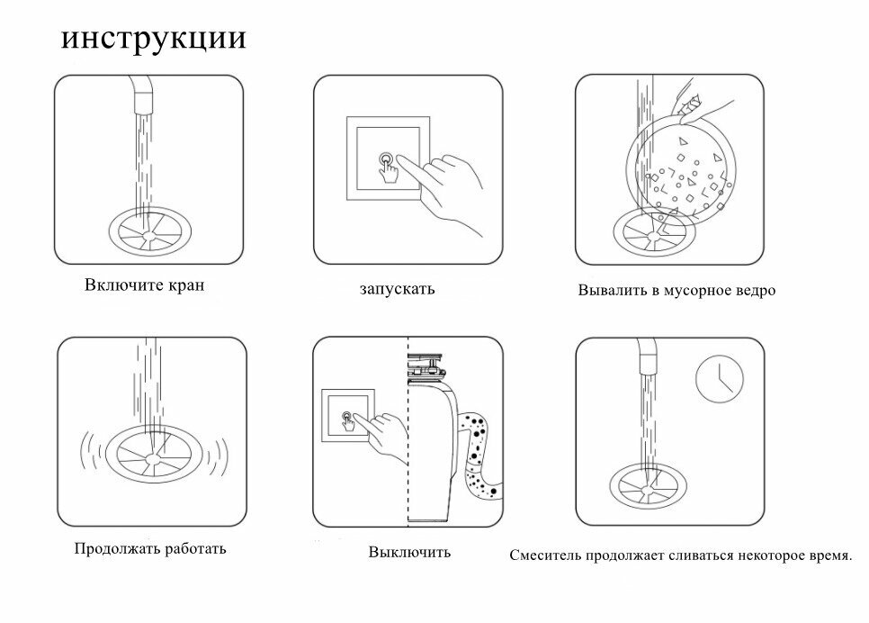 Картинки Viomi Измельчитель бытовых отходов VXRD-02
