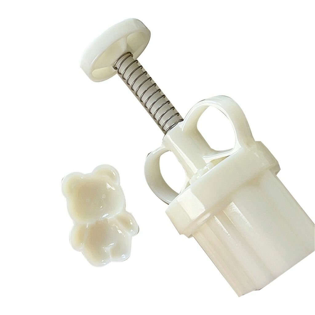 Мишка-Лунные кексы Ручной Пресс-формы для печенья Десерт-Штамп украшения кондитерских изделий