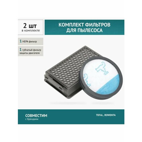 фото Комплект фильтров для пылесоса rowenta compact xxl ro4823ea doctor filters