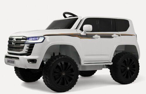 Изображение товара Детский электромобиль RiverToys Toyota Land Cruiser 300 L999LL с дистанционным управлением белый