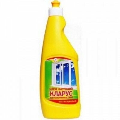 Чистящий крем Бахташ Кларус, для пластиковых окон, объем 500 мл