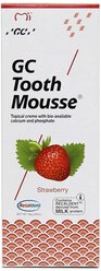 Зубной гель GC Tooth Mousse Клубника, 35 мл