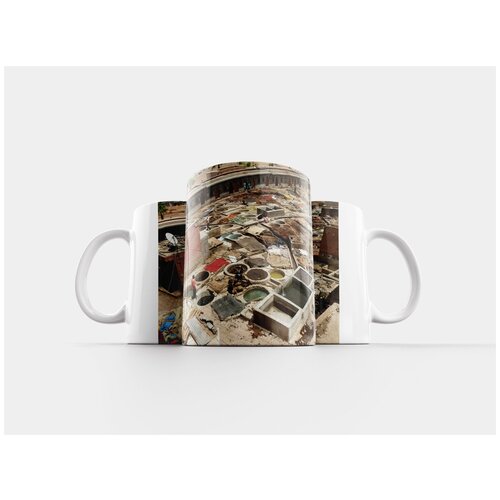 фото Кружка "марокко, кожевенный завод, кожа" 320 мл lotsprints