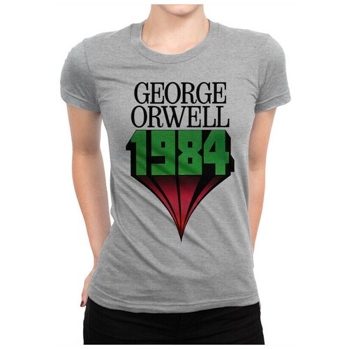 Футболка DreamShirts Джордж Оруэлл - 1984 Женская Белая 3XL