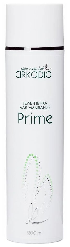 ARKADIA гель-пенка для умывания Домашняя линия Prime, 200 мл, 280 г