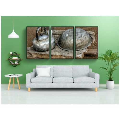 фото Набор модулных постеров для интерьера "бедные, люди, базовый" 60x90 см. в тубусе, без рамки lotsprints