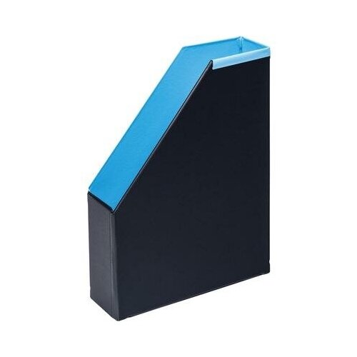 Вертикальный накопитель Bantex Модерн картонный голубой ширина 70 мм 2 шт.