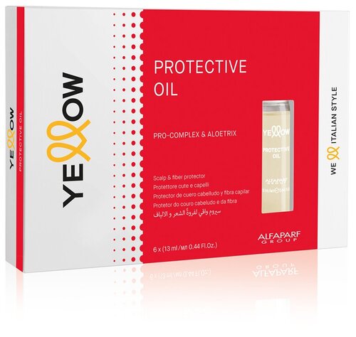 Масло для защиты кожи головы и волос YE PROTECTIVE OIL, 6*13 мл YELLOW MR-19575