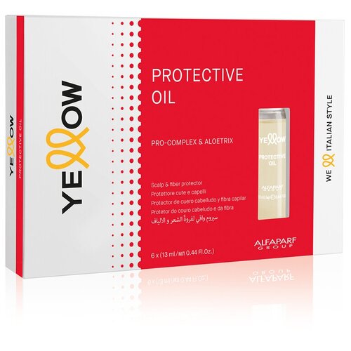 Масло для защиты кожи головы и волос YE PROTECTIVE OIL, 6*13 мл YELLOW MR-19575 масло для волос 60 мл