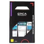 Epica Professional EPICA Набор Intense Moisture (шампунь 300мл+кондиционер 300мл+маска 250мл) - изображение