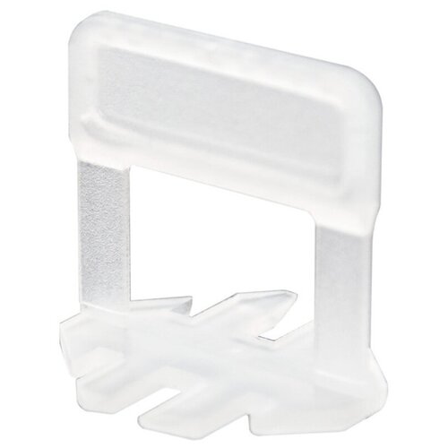 фото Система выравнивания плитки зажим 1,0 мм х 100 шт. (1/25) "beorol"