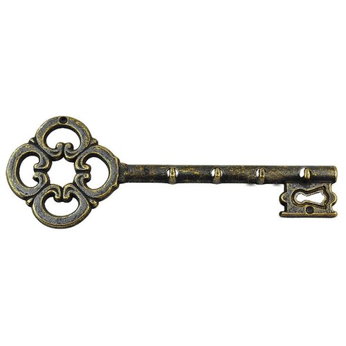 Ключница Золотой ключик (антик) Размер: 8,5*23,5*1 см Alberti Livio