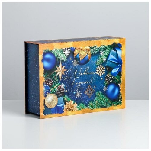 Дарите Счастье Коробка‒книга «Новогодние игрушки», 27 х 19,5 х 8 см